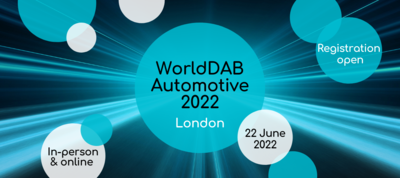 WorldDAB Automotive 2022 logo