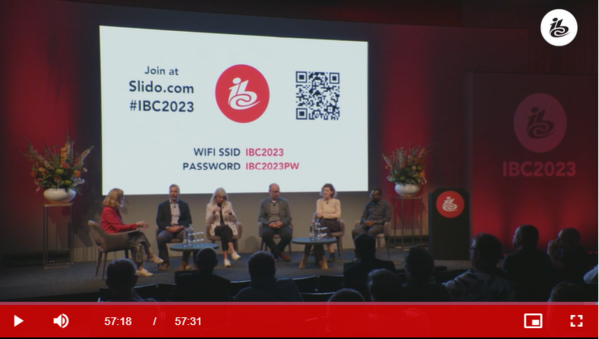 WorldDAB session IBC2023 video