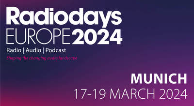 Radiodays 17-19 March 2024 Munich