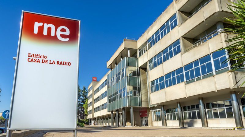 "Casa de la Radio" is the headquarters of Radio Nacional de España (RNE)
