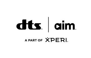 DTS AIM a part of Xperi logo